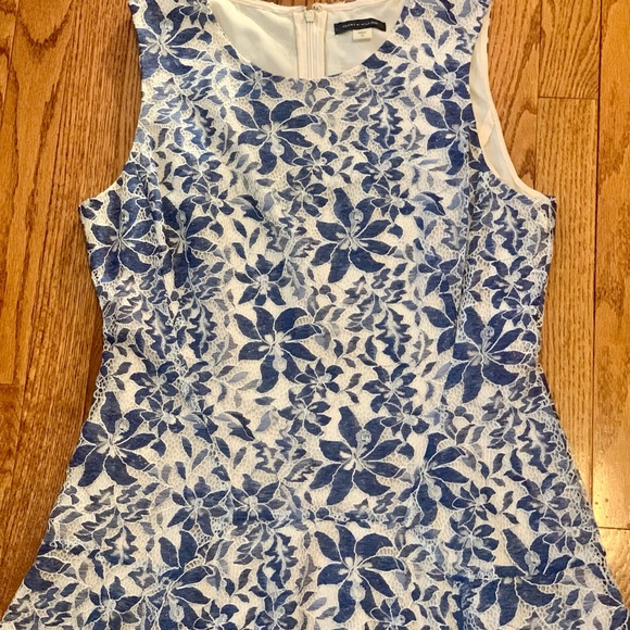 Tommy Hilfiger light blue and white dress - Picture 3 of 11